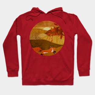 Fox on the run Hoodie